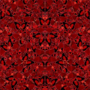 Damian Hirst NFT print giclee contemporary red black butterfly life metamorphosis change rare unique theodora emperor byzantine justinian roman empire san vitale ravenna mosaic