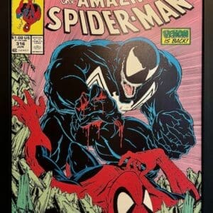 Stan Lee spiderman marvel venom hors commerce rare collectable for sale pop art unique poster film comic